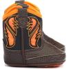 ARIAT Lil’ Stompers Infant Unisex Western Boots(Orange/Brown (Workhog))