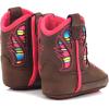 ARIAT Lil’ Stompers Infant Unisex Western Boots(Pink/Brown (Flora))