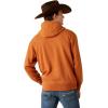 ARIAT Men’s Adobe Stitch Shield Logo Hoodie(Adobe)