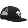 ARIAT Men’s Ariat Shield Richardson 112 Snapback Cap(Black)