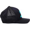 ARIAT Men’s Black Blue Half Mesh Hat(Black)