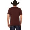 ARIAT Men’s Buckaroo T-Shirt, Buckhorn(Burgundy)