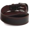 ARIAT Men’s Distressed Tapered Leather Western Belt with Stitched Edges(Brown)