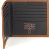 ARIAT Men’s Embossed Logo Brown Leather Bifold Wallet A3548244
