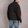 ARIAT Men’s Logo 2.0 Softshell Jacket(Black/Red Indpdt Smu)