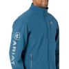 ARIAT Men’s Logo 2.0 Softshell Jacket(Majolica Blue)