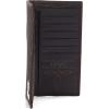 ARIAT Men’s Logo Bifold Leather Wallet Brown One Size