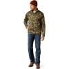 ARIAT Men’s Navy Caldwell Full Zip Sweater Jacket(Green Camo)
