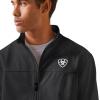 ARIAT Men’s New Team Softshell Mexico Jacket, Black(Charcoal)