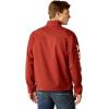 ARIAT Men’s New Team Softshell Mexico Water Resistant Jacket(Fired Brick)