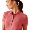ARIAT Mens Prix 2.0 Polo(Slate Rose)