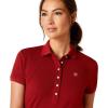 ARIAT Mens Prix 2.0 Polo(Sun-dried Tomato)