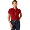ARIAT Mens Prix 2.0 Polo(Sun-dried Tomato)