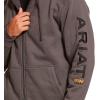 ARIAT Men’s Rebar All-Weather Full Zip Hoodie(Rebar Grey)