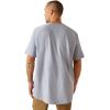 ARIAT Mens Rebar Cotton Strong T-Shirt(Infinity Heather)