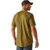 ARIAT Mens Rebar Cotton Strong T-Shirt(Lichen Heather)