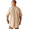 ARIAT Men’s Rebar Cotton Strong T-Shirt(Oatmeal Heather)