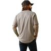 ARIAT Mens Rebar Cotton Strong T-Shirt(Portabella)