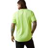 ARIAT Mens Rebar Cotton Strong T-Shirt(Safety Yellow)