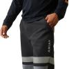 ARIAT Men’s Rebar Durastretch Pull-on Straight Pant(Black)