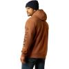ARIAT Men’s Rebar Graphic Hoodie(Aztec/Coffee Bean)