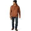 ARIAT Men’s Rebar Graphic Hoodie(Aztec/Coffee Bean)