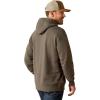 ARIAT Men’s Rebar Graphic Hoodie(Beluga Heather/Black)