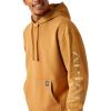 ARIAT Men’s Rebar Graphic Hoodie(Brown)