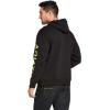 ARIAT Men’s Rebar Graphic Hoodie(Navy Heather/Lime)