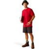 ARIAT Mens Rebar Heat Fighter Long Sleeve T-Shirt(Jester Red)
