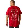 ARIAT Mens Rebar Heat Fighter Long Sleeve T-Shirt(Jester Red)