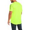 ARIAT Mens Rebar Heat Fighter Long Sleeve T-Shirt(Lime)