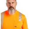 ARIAT Men’s Rebar Hi-Vis ANSI Tee(Hi-vis Orange)