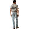 ARIAT Men’s Rebar M4 Relaxed Durastretch Basic Stackable Straight Leg Jean(Shoreline)