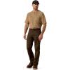 ARIAT Men’s Rebar M4 Relaxed Durastretch Made Tough Stackable Straight Leg Pant(Brown)