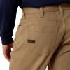 ARIAT Men’s Rebar M4 Relaxed Durastretch Made Tough Stackable Straight Leg Pant(Field Khaki)