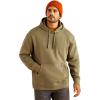 ARIAT Men’s Rebar Roughneck Pullover Hoodie(Deep Lichen)