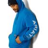 ARIAT Men’s Rebar Roughneck Pullover Hoodie(Imperial Blue)