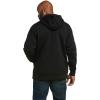 ARIAT Men’s Rebar Workman 1/4 Zip Hoodie(Black)