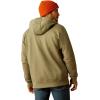 ARIAT Men’s Rebar Workman 1/4 Zip Hoodie(Deep Lichen)