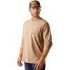 ARIAT Men’s Rebar Workman Logo(Oatmeal Heather)