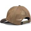 ARIAT Men’s Snapback Flex Fit Small Shield Logo Cap(Brown)