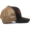 ARIAT Men’s Snapback Flex Fit Small Shield Logo Cap(Brown)