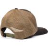 ARIAT Men’s Snapback Flex Fit Small Shield Logo Cap(Brown)