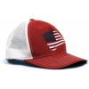 ARIAT Men’s Snapback Flex Fit Small Shield Logo Cap(Red)