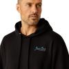 ARIAT Men’s Sugar Skull Hoodie(Black)