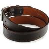 ARIAT Men’s Triple Row Stitch Leather Work Belt with Removable Roller Buckle(Earth)