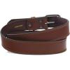 ARIAT Men’s Triple Row Stitch Leather Work Belt with Removable Roller Buckle(Sunshine)