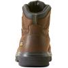 ARIAT Men’s Turbo 6” Waterproof Carbon Toe Work Boots – Durable Leather Boot(Rich Brown)