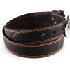 ARIAT Men’s Two-Tone Oiled Leather Belt with Reinforced Holes(Brown)